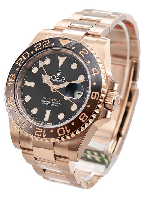 gmt master ii rose gold|More.